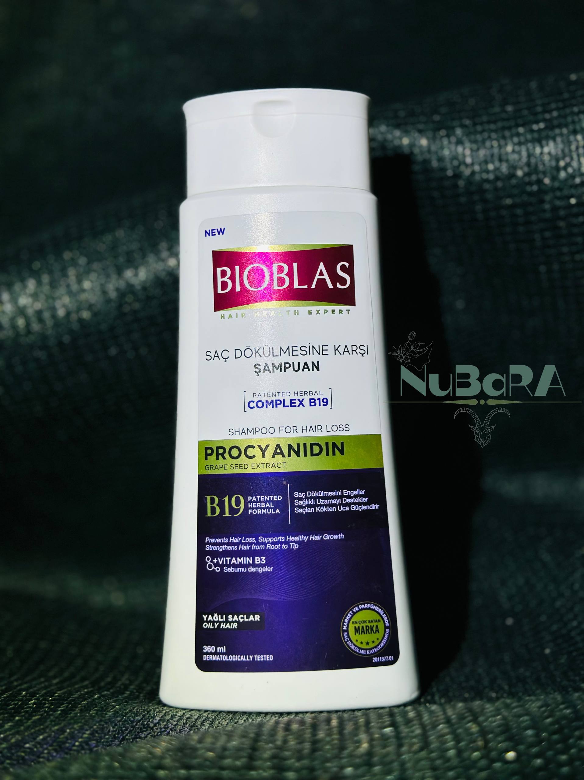 شامپو ضد ریزش بیوبلاس مخصوص موهای چرب