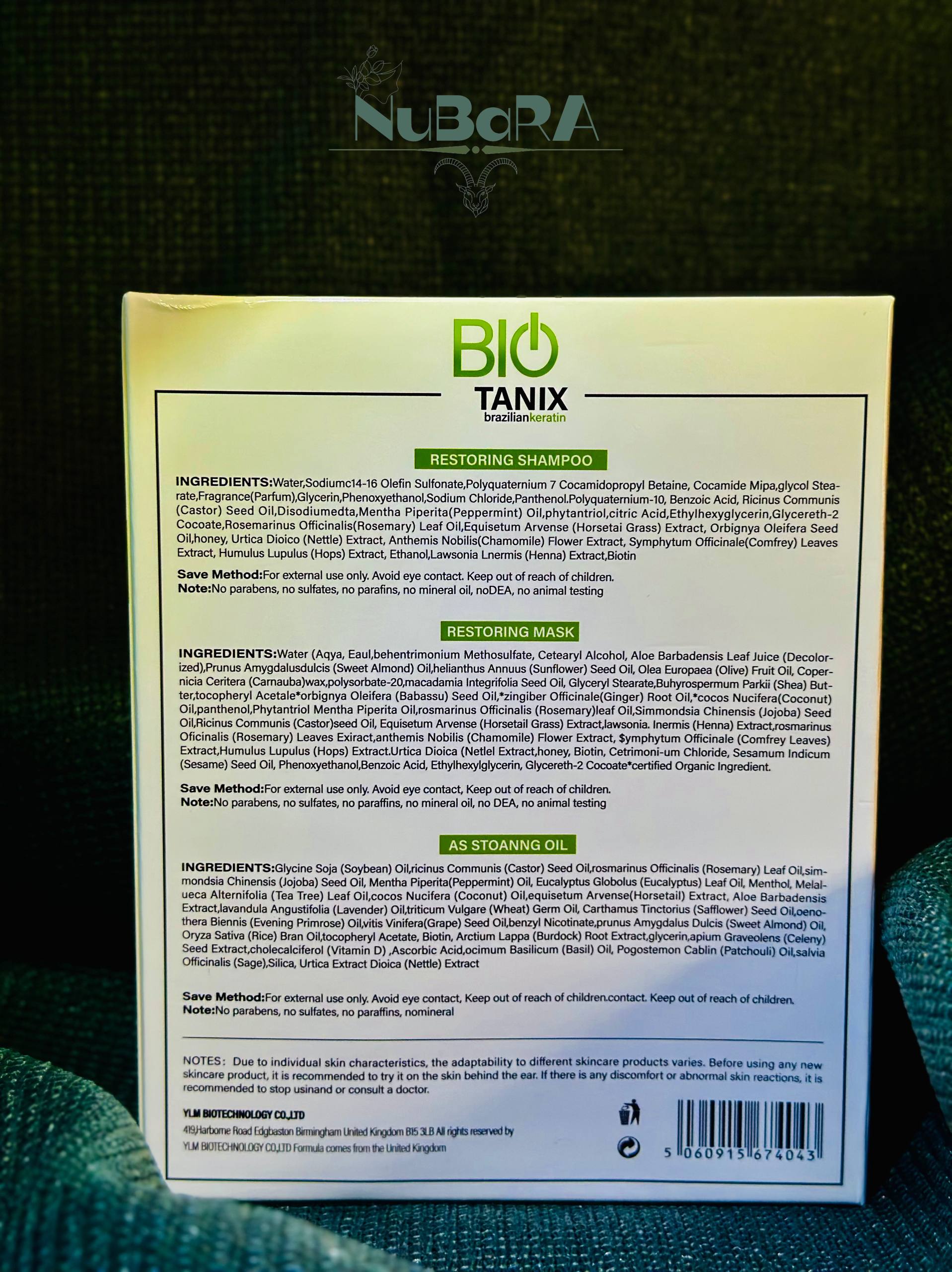 پک ترمیمکننده مو Biotanix – شامپو، کرم مو و روغن مغذی مناسب موهای خشک، آسیبدیده و دکلره شد - Image 3